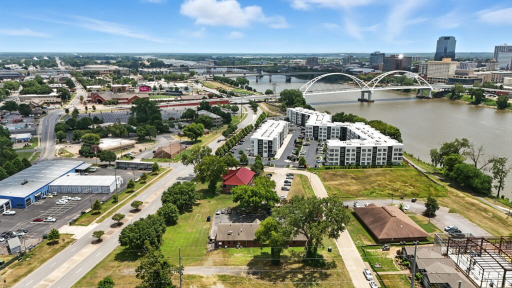 Aerial photo of TRT North Little Rock